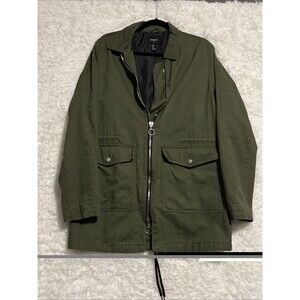 Forever 21 Sz M Men’s olive green utility-style jacket